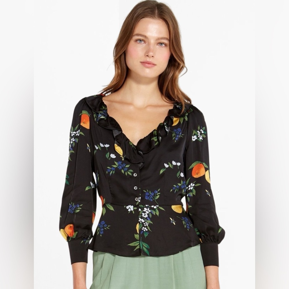 NWT Capulet Stevie Ruffle Blouse
